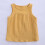 Flicklinne i bomull, sommar, godisgul, 3M-4T 2