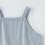 Body bleu uni sans manches 0-3 mois 4