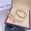 Titanium steel H-letter bracelet silver 4
