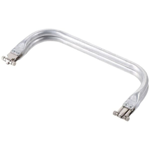 Metal Handbag Frame U-Shaped Inner Kiss Clasp 2pcs 2