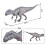 Indominus Rex dinosaur model PVC action figure large size 2