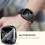Kit com 4 capas e protetores de tela Diruite compatíveis com Fitbit Versa4/Sense2, proteção total em TPU macio e resistente a impactos HD. 5