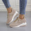 Damen-Sneaker aus Mesh mit dicker, rutschfester Sohle, Größe US 6 2