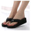Damen-Flip-Flops aus Leder mit Pailletten, Größe 9 2