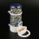 Bird Water Dispenser with Clamp Blue 3