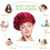 Satin Sleep Bonnet with Wide Elastic Band 3-Pack 3
