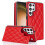 Samsung Galaxy S22 shockproof phone case full protection red 4