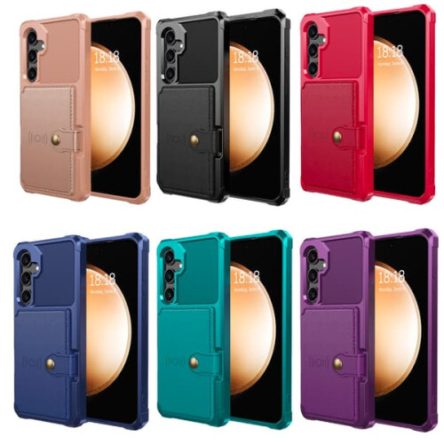 Elegant phone case for Samsung Galaxy A54 in red 1