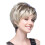 Women's short wig pale blonde 2 2