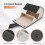 Travel Sunglasses Case PU Leather Foldable 1 Pack 3