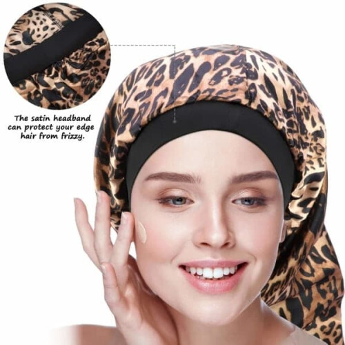 Long Satin Hat Soft Elastic Band 3 Pack 2