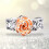 Bague Rose Creuse Ajourée, Plaqué Antique, Taille 6-10 5