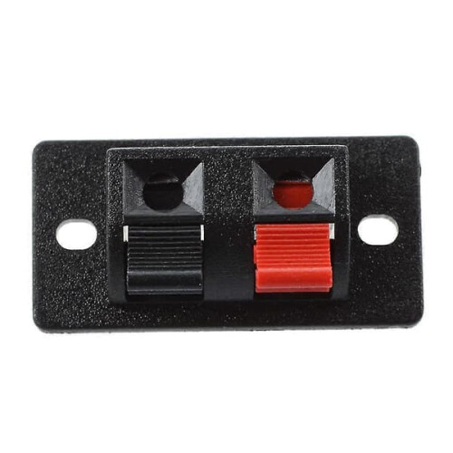 Push-In Jack Speaker Terminal Red Black 5 pcs 2