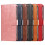 S24 Ultra leather wallet case 6 colors red 2