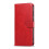 S24 Ultra leather wallet case 6 colors red 3
