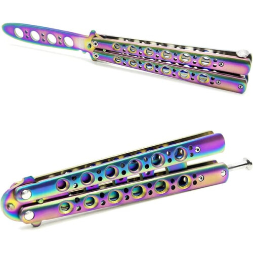 Butterfly Trainers Rainbow Color 1 Pair 1