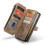 Samsung Galaxy S24 Plus luxury zipper wallet case red 6