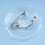Gothic Elven Ear Cuff Earrings Silver 1 Pair 4