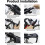 Bicycle Handlebar Grips Ergonomic 1 Pair 5