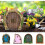 Fairy Door and Window for Tree Miniature Garden Decor 3