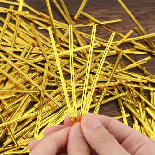 Metallic twist ties 10 cm 800 pcs 2