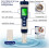 pH meter tester 5-in-1 with backlit LCD 2