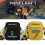 Minecraft canvas shoulder bag yellow small square 3