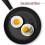 Stainless Steel Egg Rings 4-Pack for Frying Eggs and 2