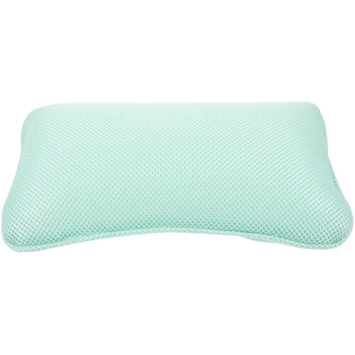 Oreiller de bain en silicone gris clair avec support pour la nuque (1 pièce)