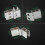 Glass Door Hinge 0/90/180 Degree Easy Install 2