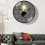 8 Inch Modern Silent Wall Clock Battery Operated 2