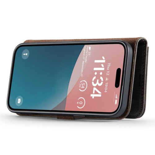 DG.MING iPhone 16 Plus case magnet grey 2-in-1 2