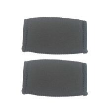 Chin Strap Cover Neoprene 2 pcs Grey