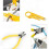 RJ45 crimping tool kit with pass-through design 3