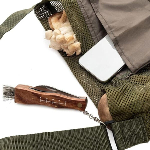 Mushroom picking bag woven basket 1 pcs 2