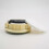 Golden Rim 80mm Retro Quartz Clock Insert with Arabic 3