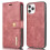 DG.MING magnetic wallet for iPhone 13 Mini red 2-in-1 7