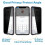 Magnetic Privacy Case for iPhone 13 mini Silver 3