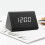 LED triangular wooden smart clock with bedside lighting 2