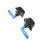 Saab 9-3 bumper headlight washer nozzle with clip 2003-2012 3