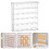 Golf Ball Display Rack Clear Acrylic Stand 12-Ball 2