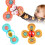 Baby Suction Cup Spinner Toy Cartoon 3pcs 2