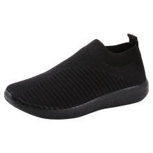 Running Shoes Women Mesh Sole Comfortable Black Size 9