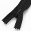 Black Hidden Zipper No. 3 50cm 3