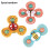 Baby Suction Cup Spinner Toy Cartoon 3pcs 4