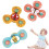 Baby Suction Cup Spinner Toy Cartoon 3pcs 5
