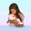 Deamy interactive crying doll with pacifier and pajamas for 3