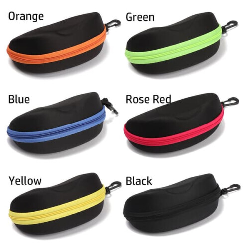 Hard Glasses Case Rose Red 1