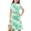 Mädchenkleid mit Farbverlauf und Batikmuster, Größe 2T 3