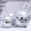 Silver Mirror Disco Ball 3cm 3
